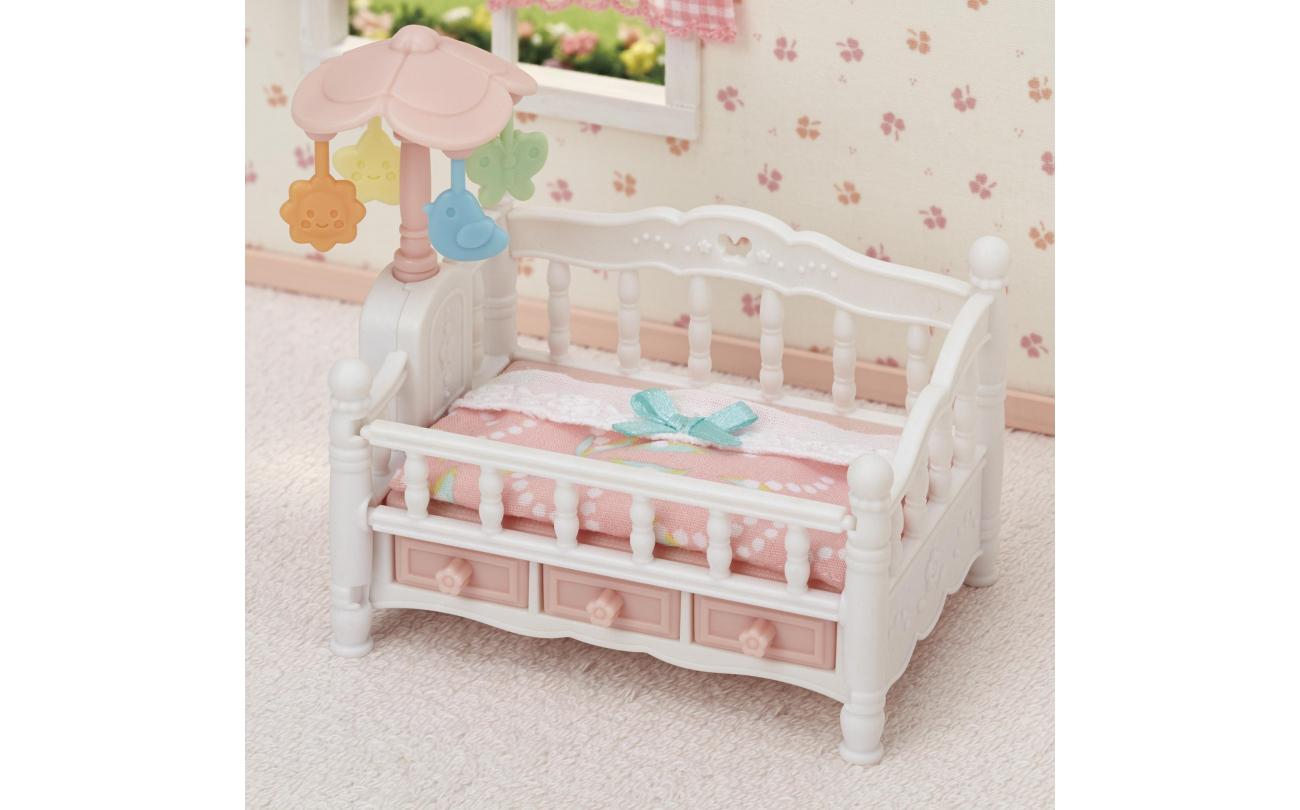 Sylvanian Families 5534 Bed voor drieling met mobiel