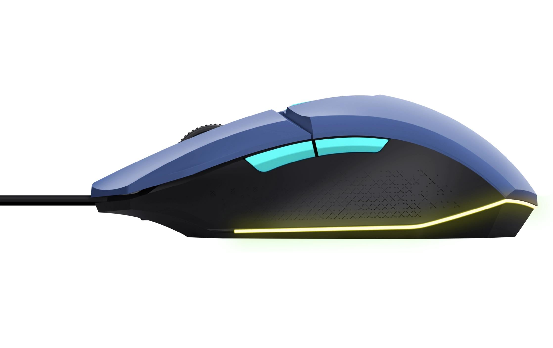 Gaming-Maus GXT109B FELOXTrust GXT109B FELOX Maus Gaming Beidhändig USB Typ-A 6400 dpi
