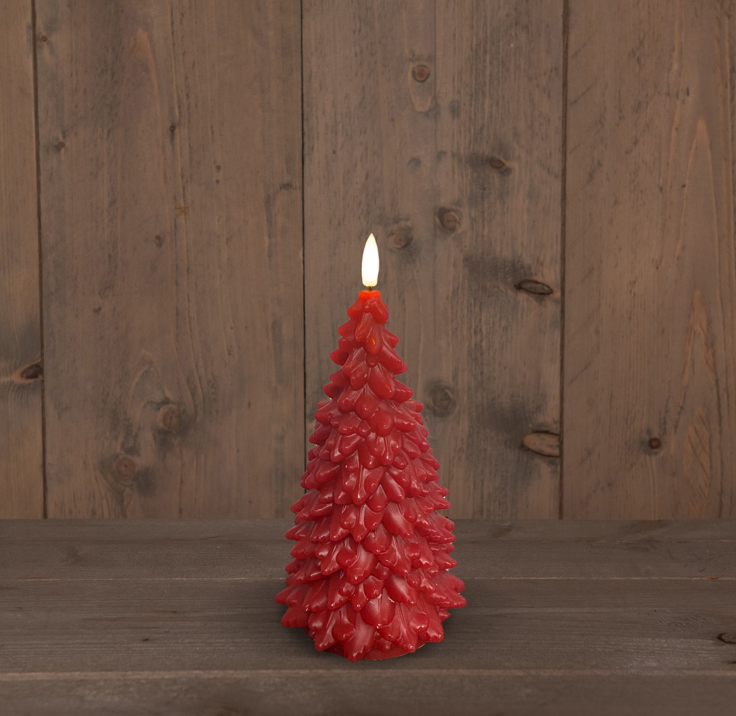 Anna's Collection led stompkaars Sito rood D 9,5 H 20 cm