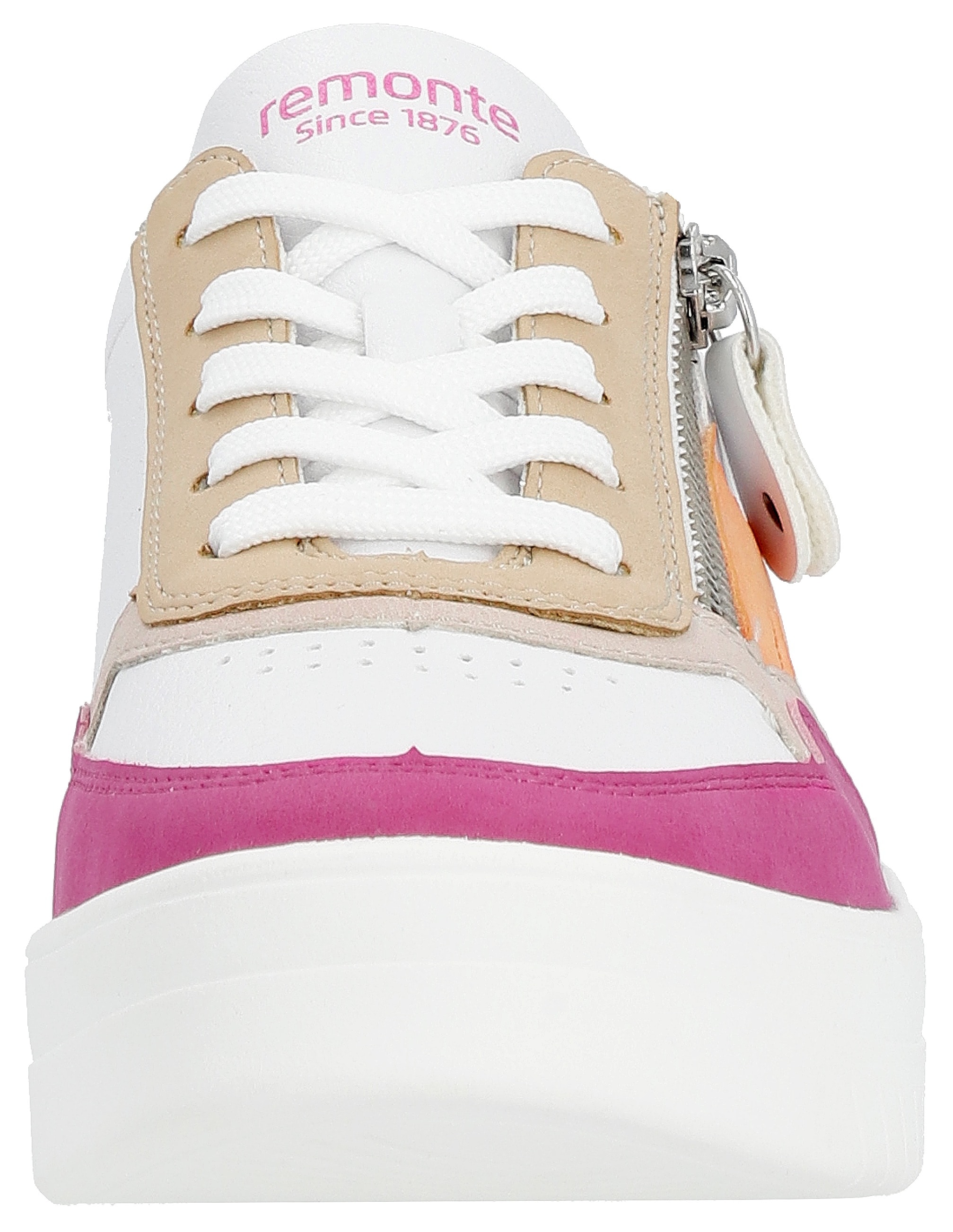 Remonte Plateausneaker  , Freizeitschuh, Halbschuh, Schnürschuh in schmaler Form