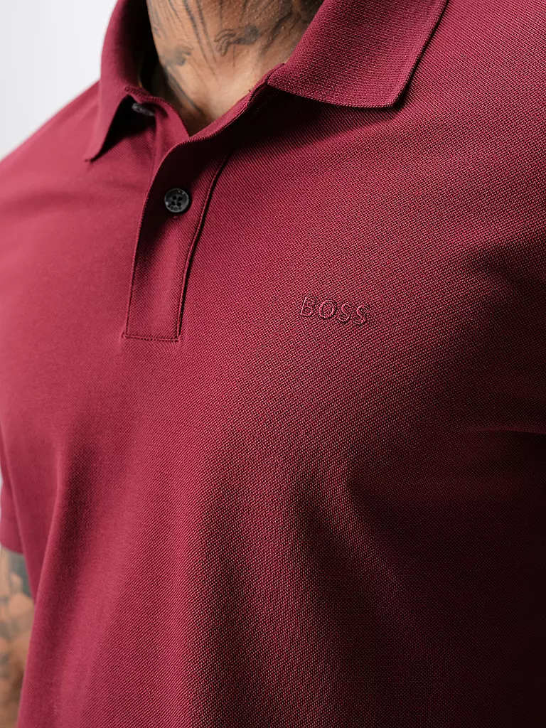 BOSS Poloshirt Regular Fit PALLAS rot