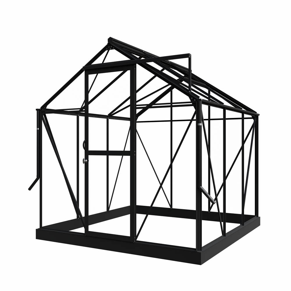 Royal Well Mary I - Tuinkas - zwart - 241x212x222 cm - Veiligheidsglas
