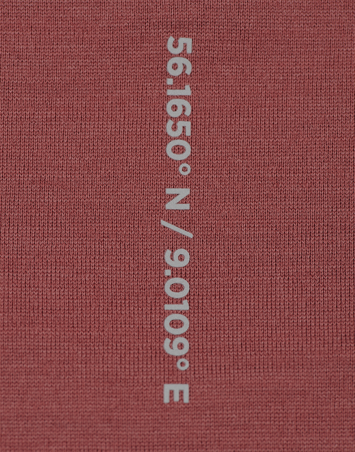 Shirt van merinowol voor dames in Rouge