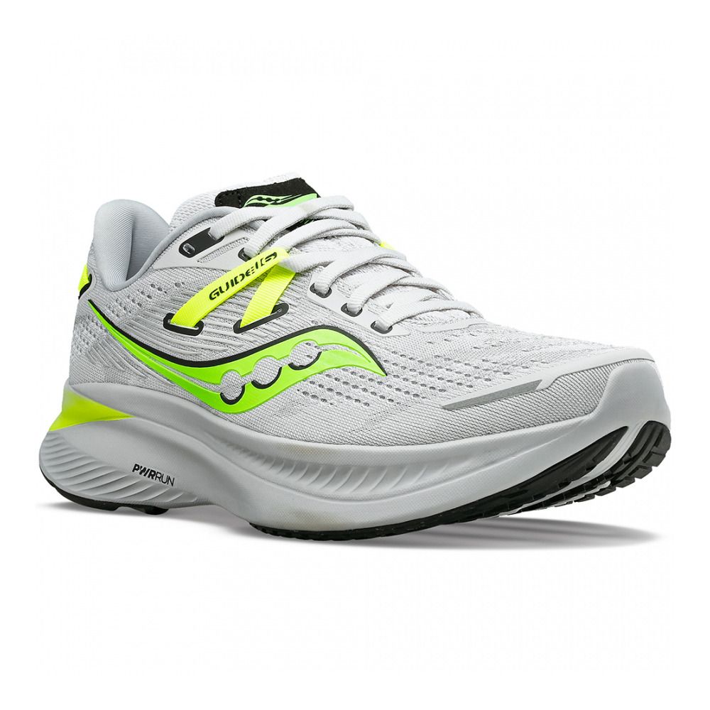 Saucony GUIDE 16 - Chaussures running Femme fog/slime