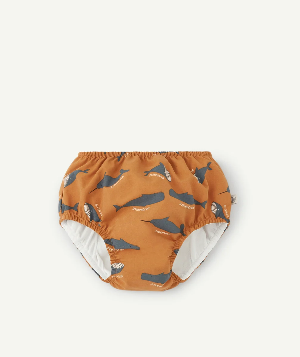 LASSIGCOUCHE DE BAIN CAMEL THÈME BALEINE