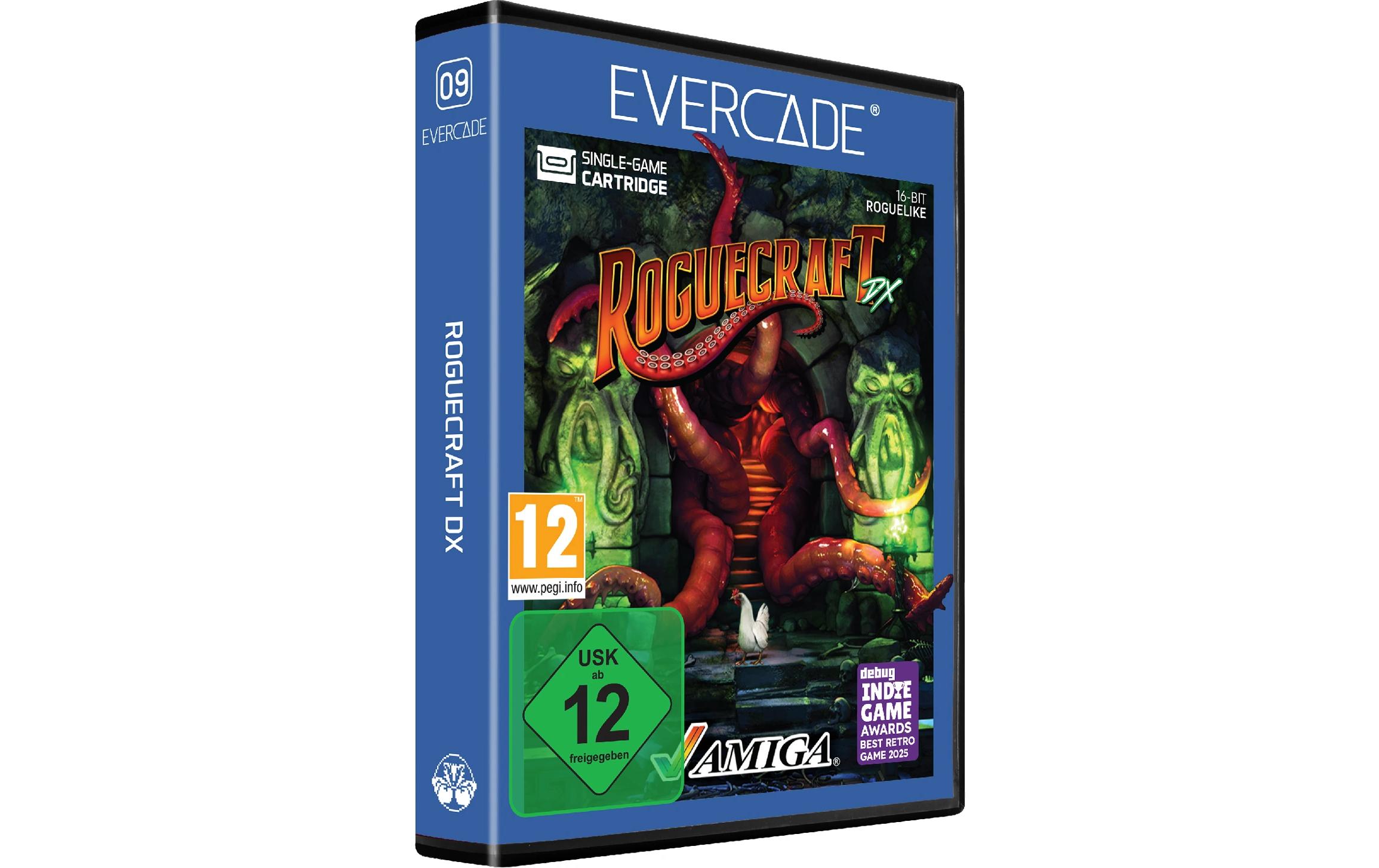 Roguecraft DX CartridgeActionreiches Rogue-Lite-Bauen und Kämpfen in pixeliger Retro-Optik
