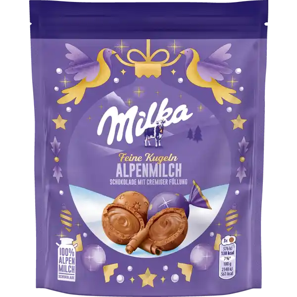 Feine Kugeln Alpenmilch