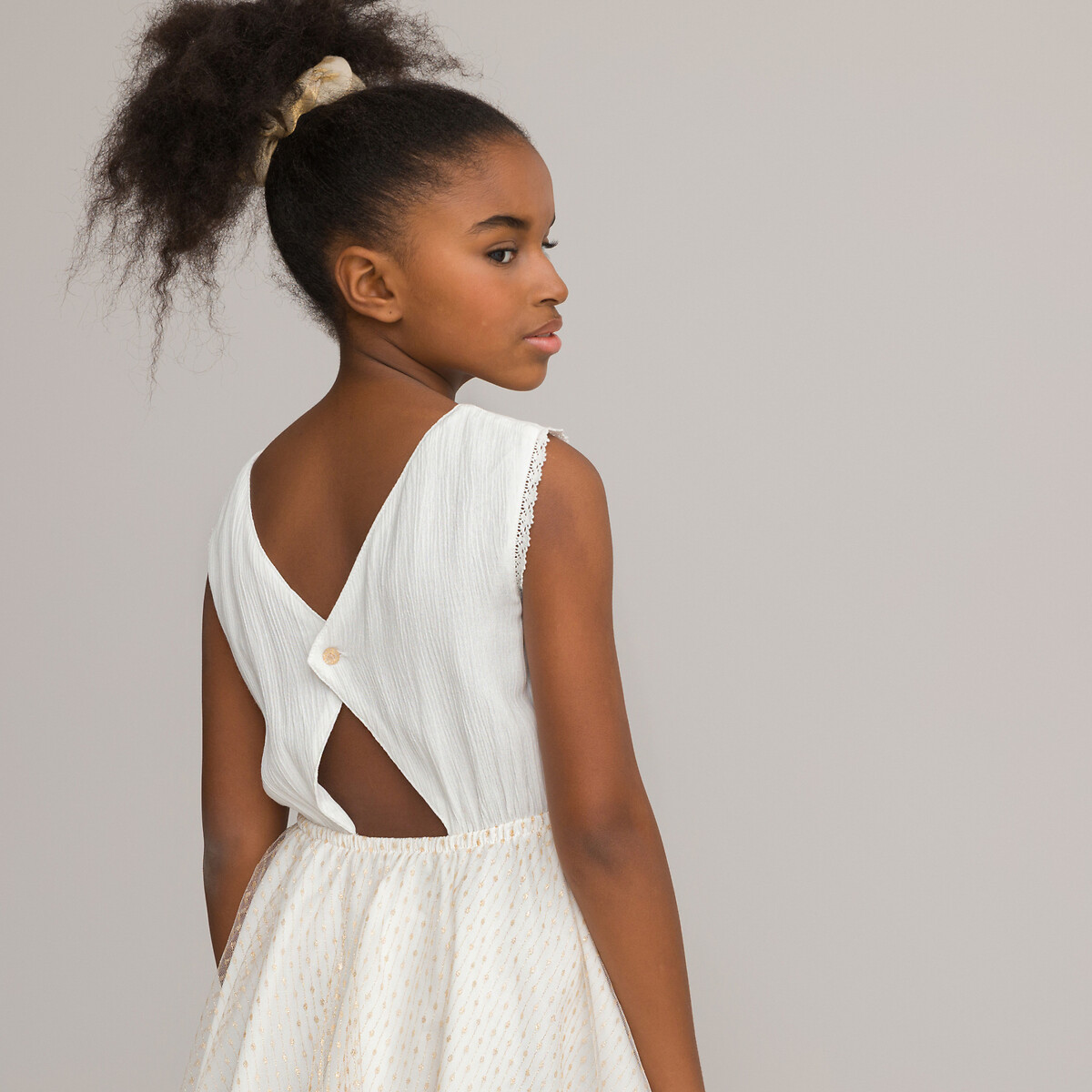 COLEÇÕES LA REDOUTE<br>Vestido de cerimônia sem mangas