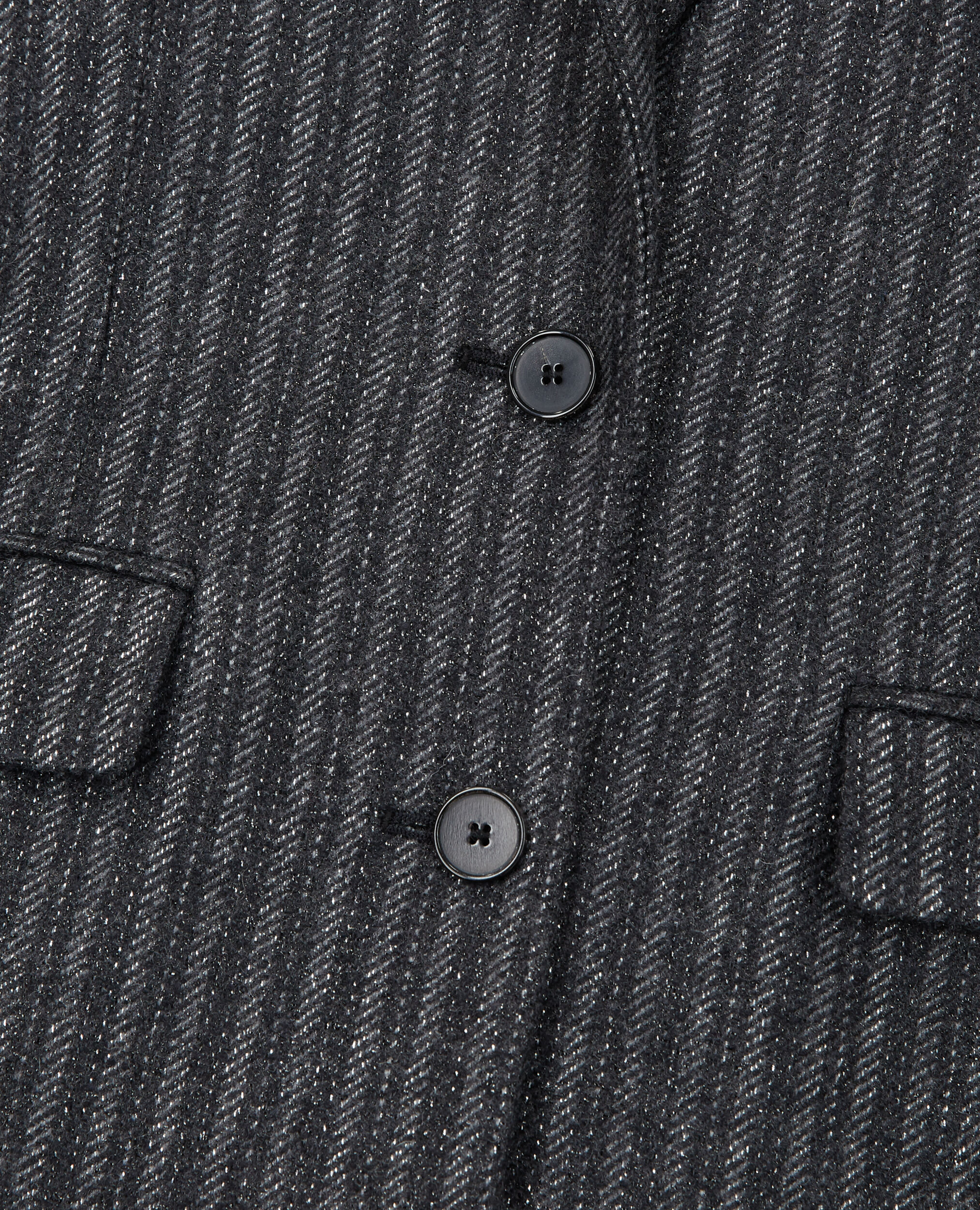 Veste à rayures grise