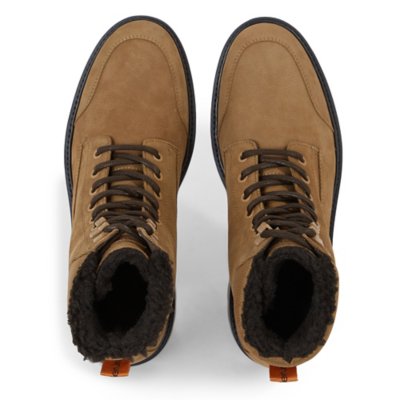 Boots homme Combat Mid Laceup Wl Suede CALVIN KLEIN