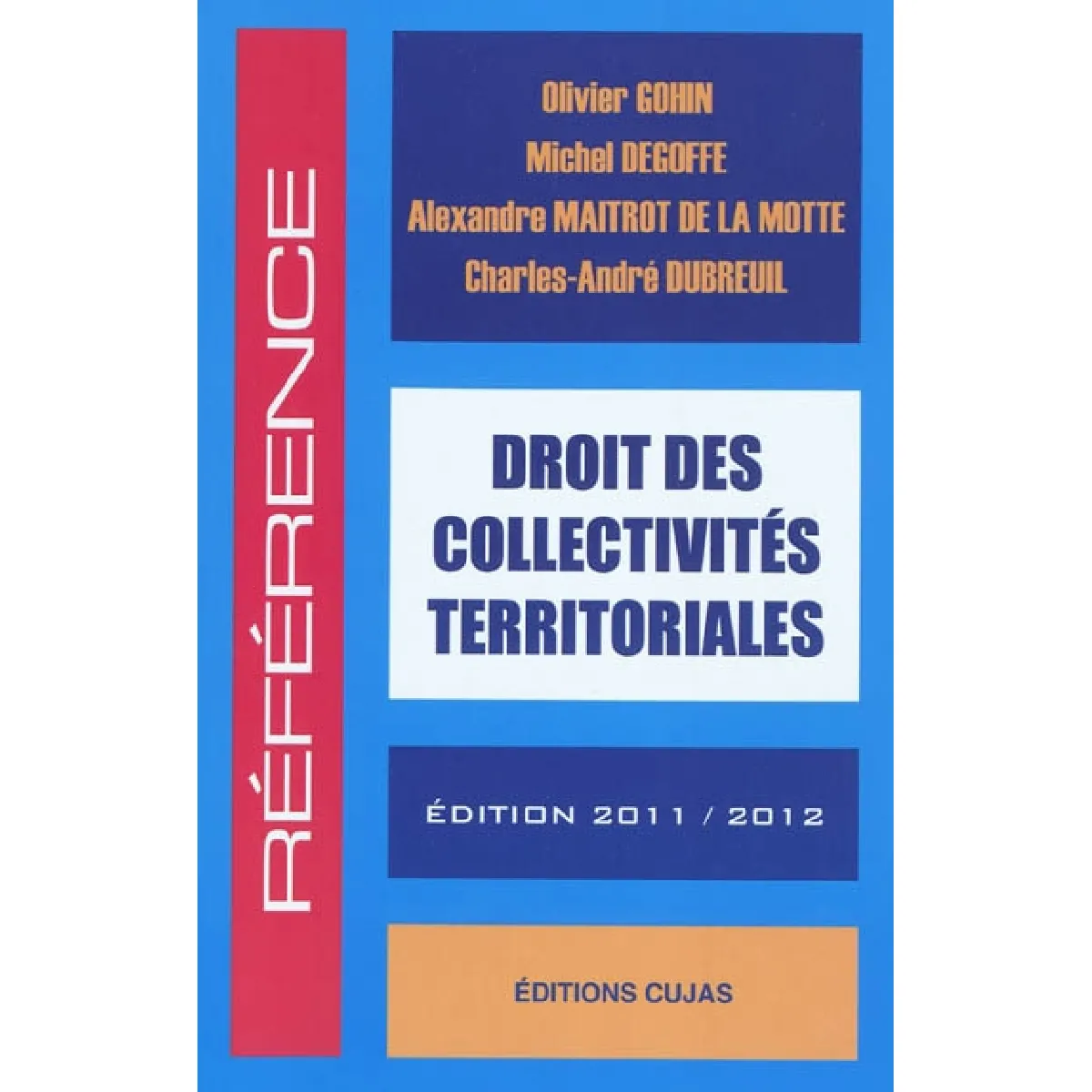 Droit des collectivités territoriales · Occasion