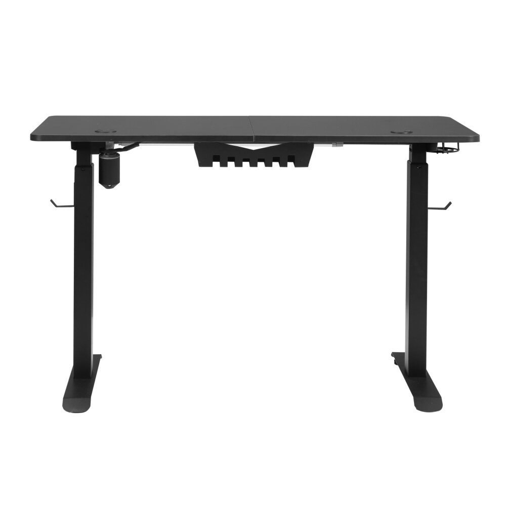 Makika Höhenverstellbarer Schreibtisch elektrisch 120 x 60 cm - Schwarz
