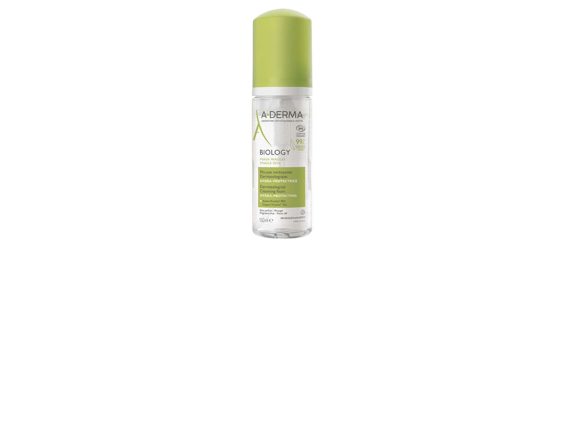 ESPUMA LIMPEZA A-DERMA BIOLOGY 150ML