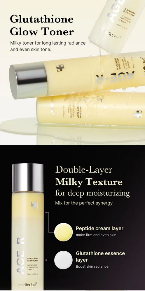 medicube - AGE-R Glutathione Glow Toner