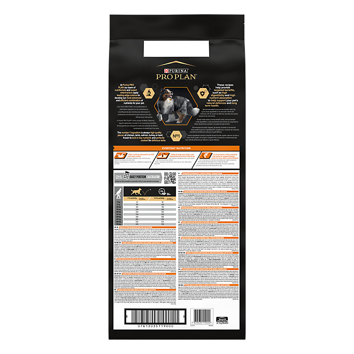 Croquette chien adulte medium Pro plan Poulet - 14 + 2,5kg offert purina