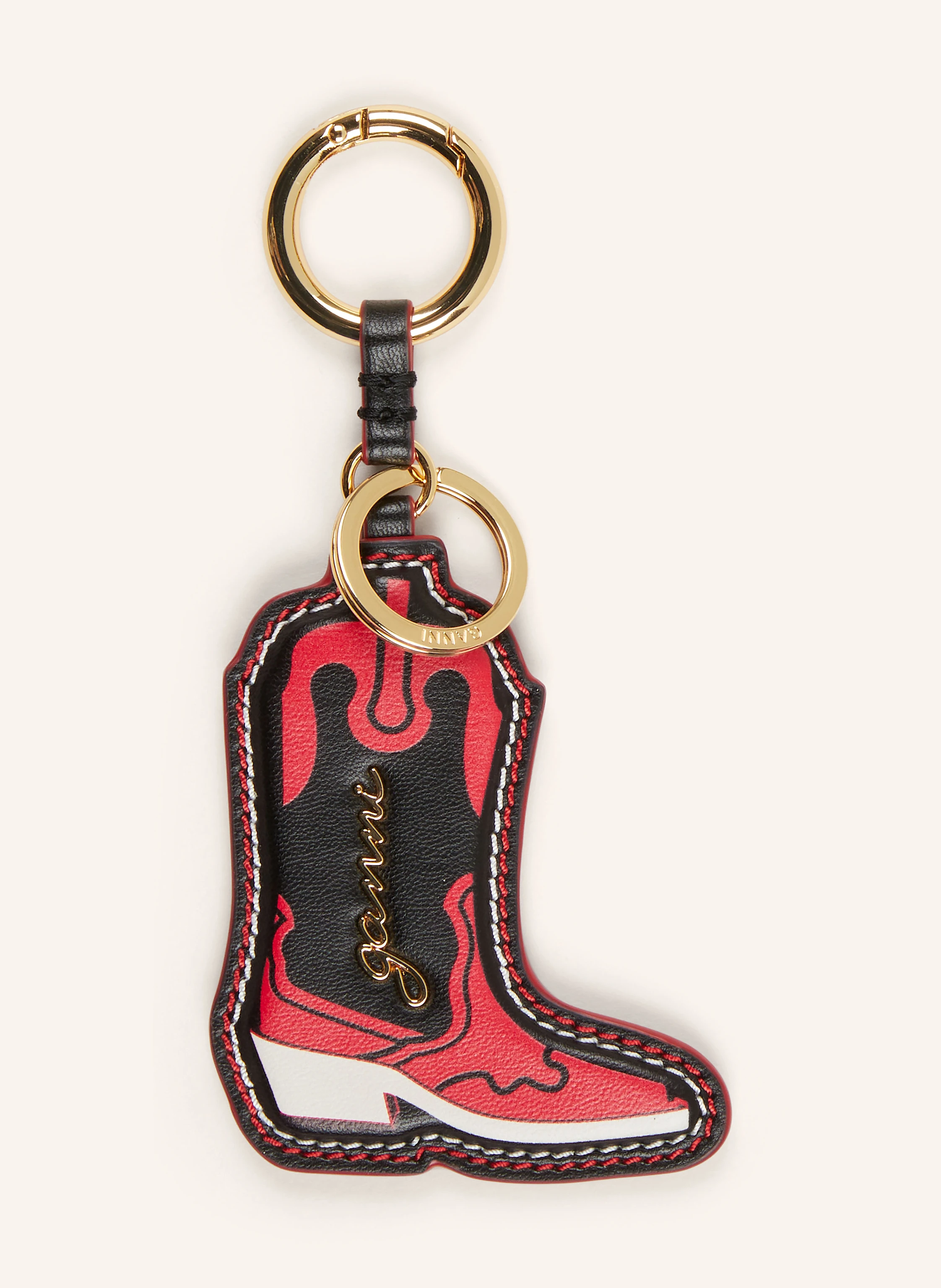 GANNI Taschenanhänger WESTERN BOOT