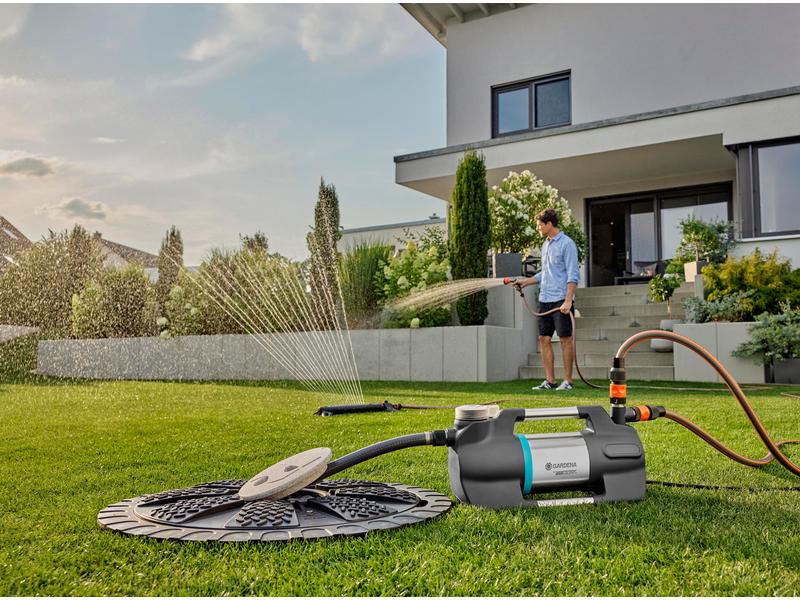 GARDENA Gartenpumpe 5600 Silent Leistungsstarke und besonders geräuscharme Gartenpumpe