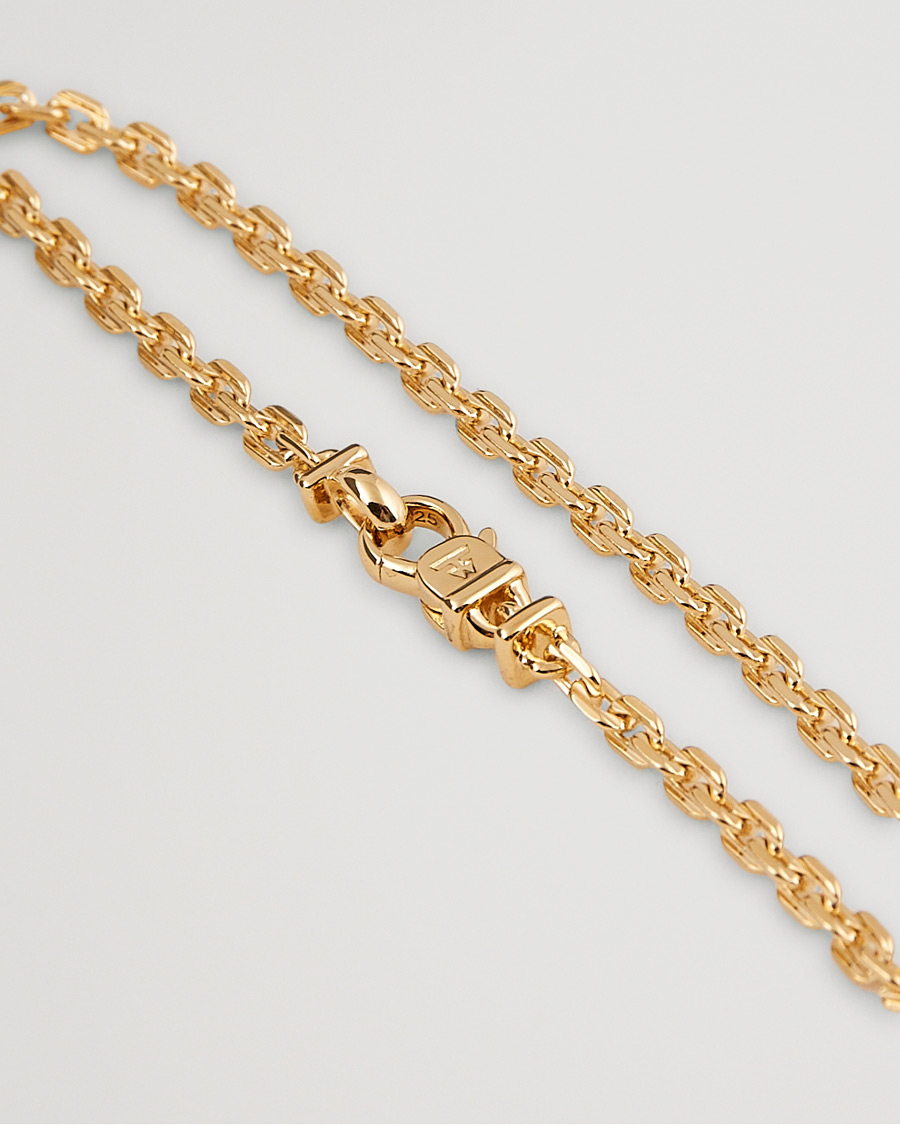 Tom Wood Anker Chain Bracelet Gold