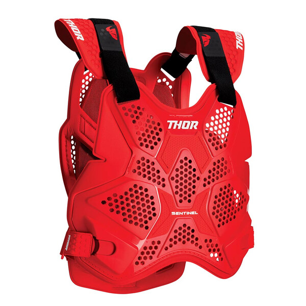 Thor Motocross - Pare-pierres Sentinel Pro Rouge