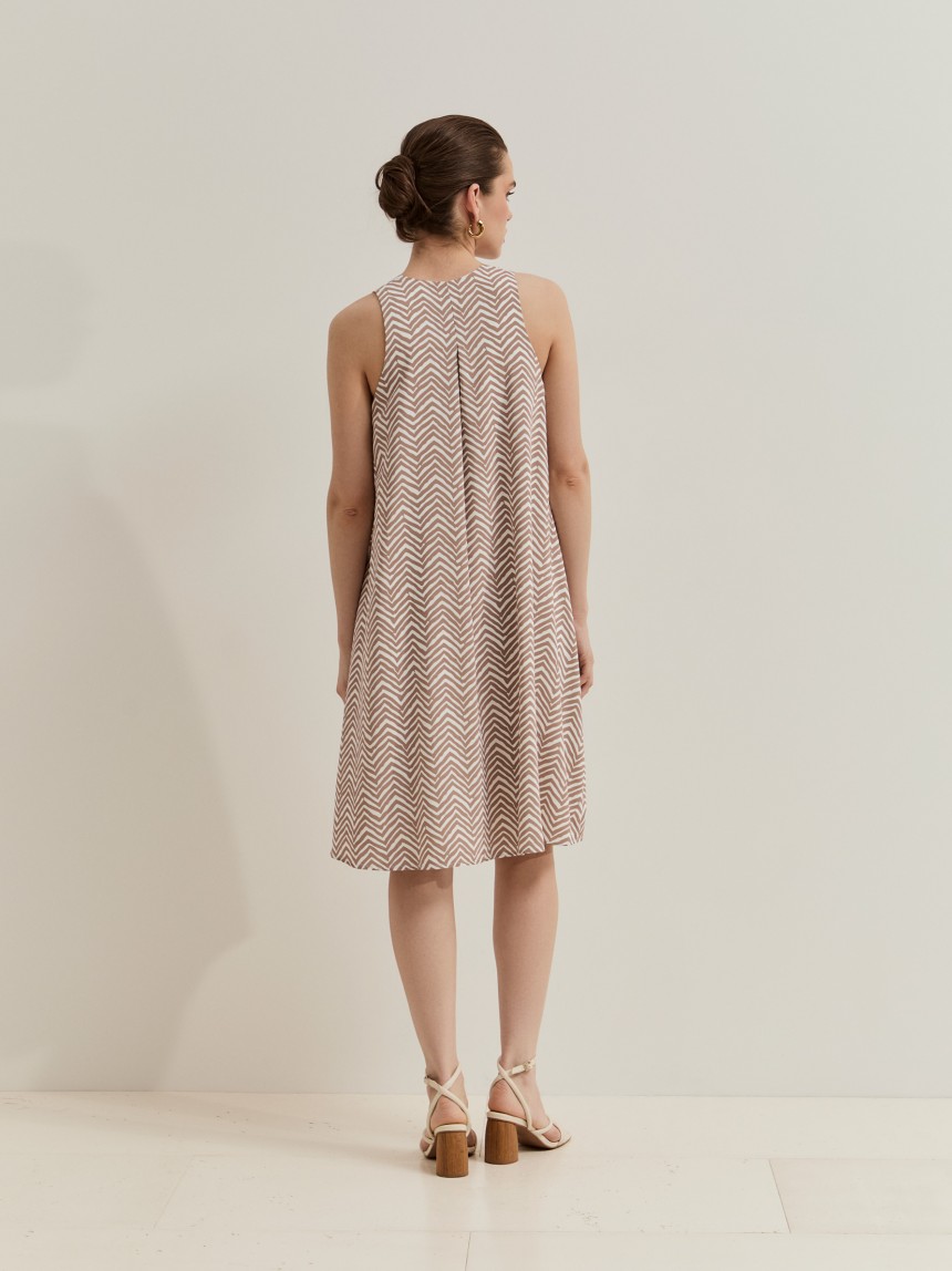 Vestido com padrão