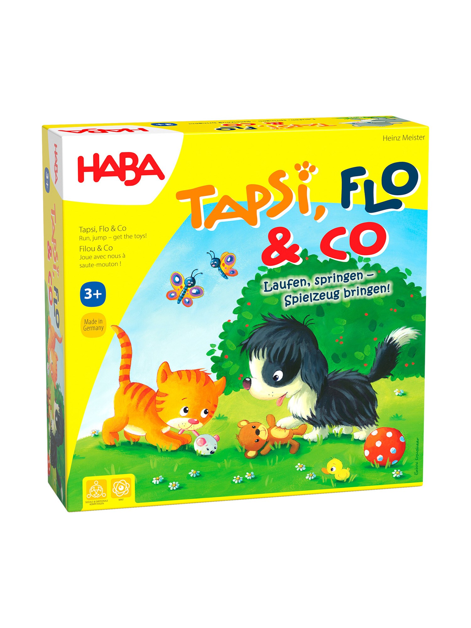HABA Unisex Spiel Tapsi, Flo & Co 1er Pack