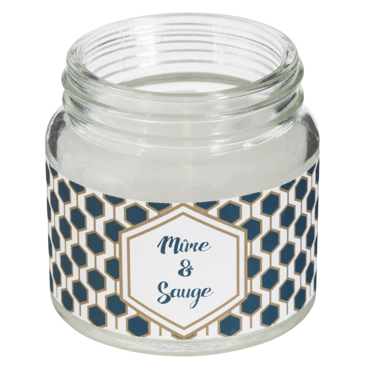 BOUGIE PARFUMEE MONI POT VERRE MURE ET SAUGE 65G
