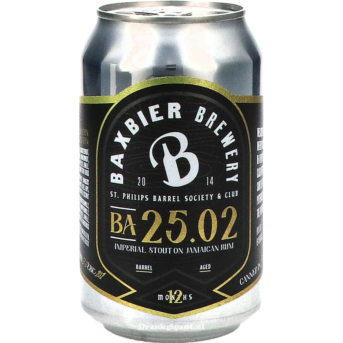 Baxbier BA 25.02 Rum Imperial Stout 33 cl