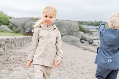 Didriksons  Bringebær Vindjakke, Beach beige