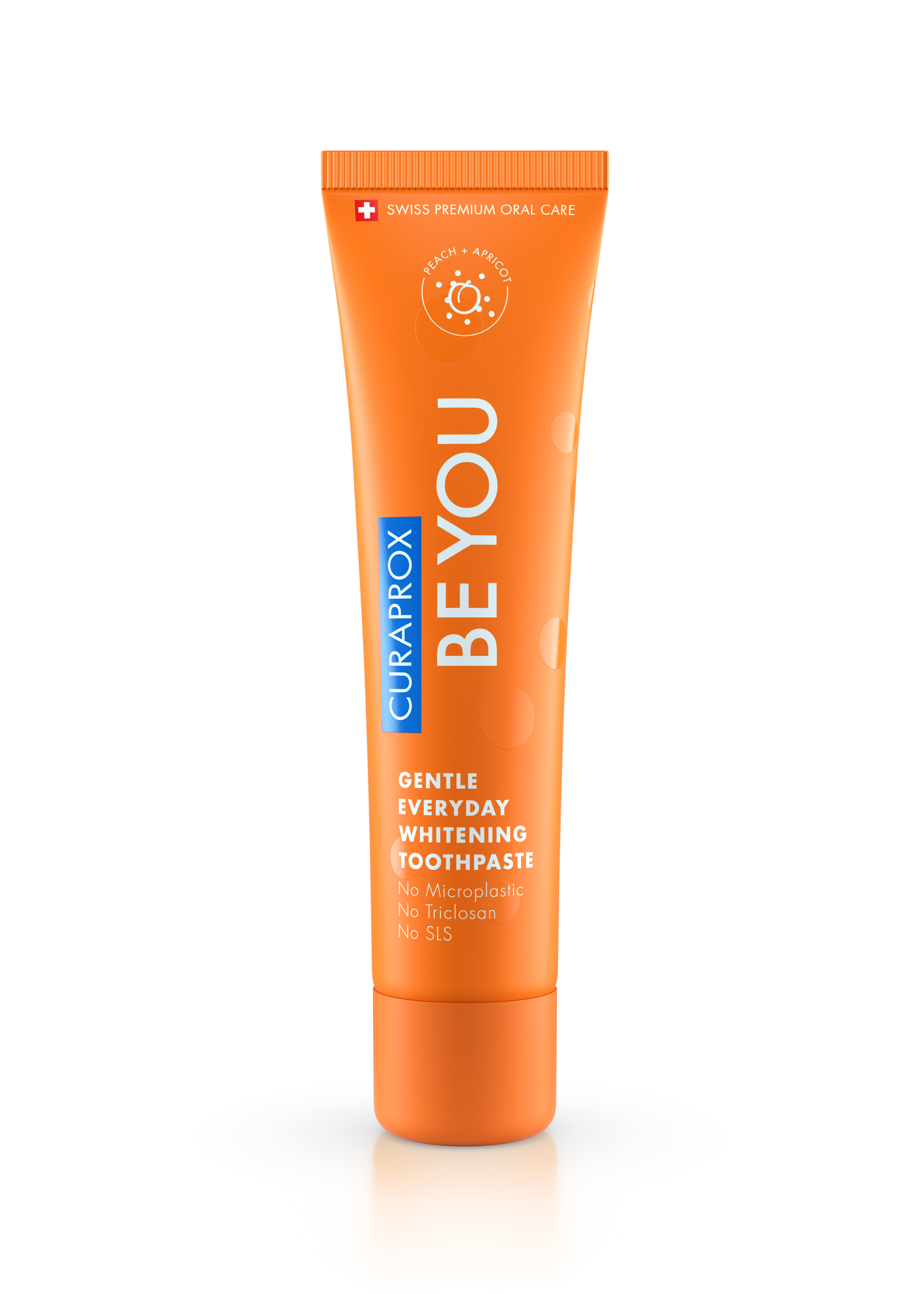CURAPROX Be you Pfirsich Aprikose orange Karton 60 ml