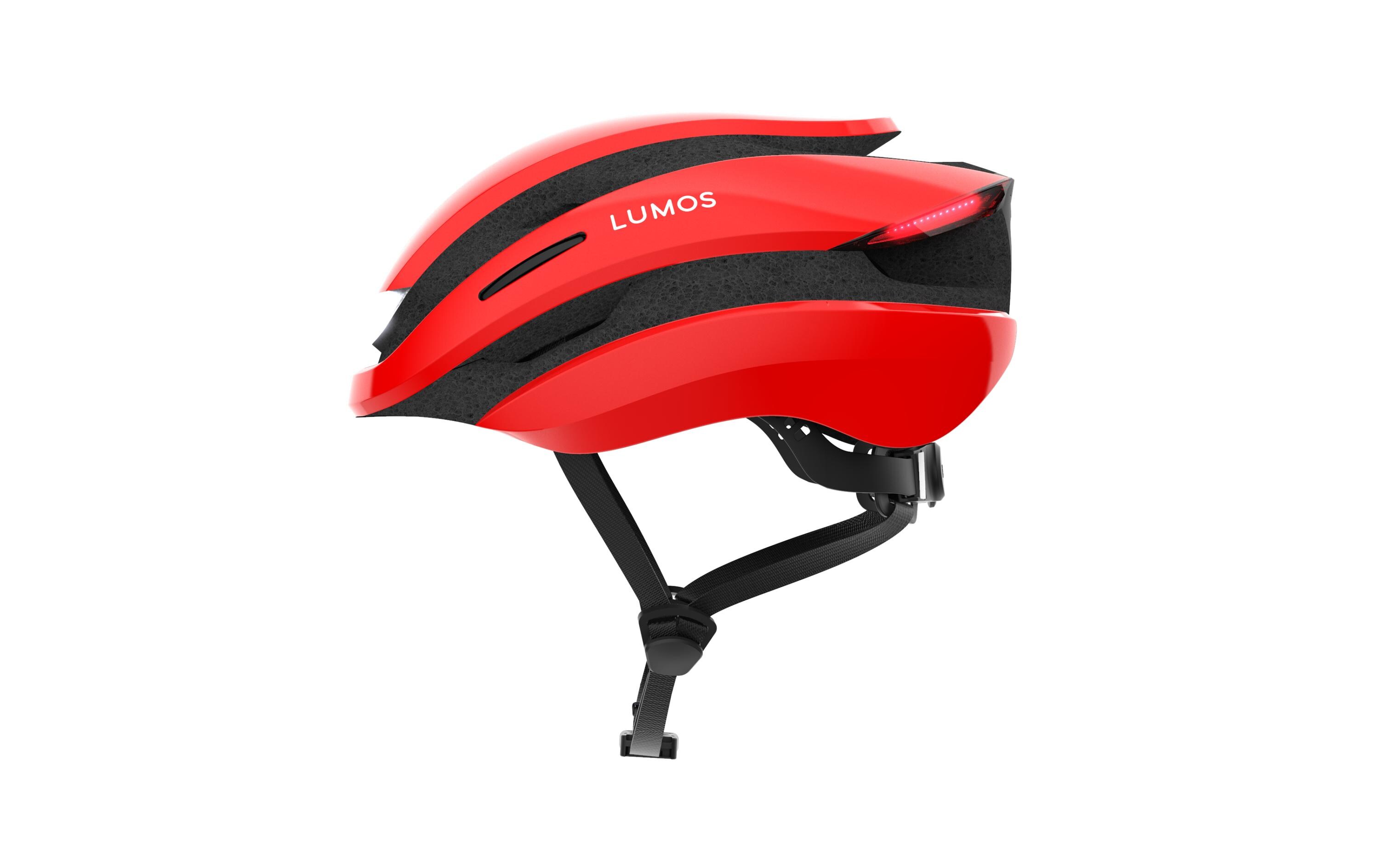 Helm Ultra 54-61 cm, Red<br>City-Velohelm mit integriertem Licht