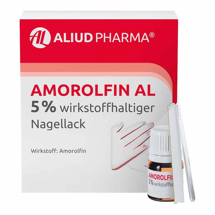 AMOROLFIN AL 5 % Nagellack, 5 ml