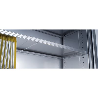 Tablette pour armoire à rideaux ETIC - 120 cm - gris