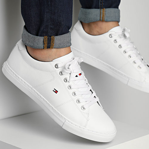 Baskets Essential Leather Sneaker 2157 White