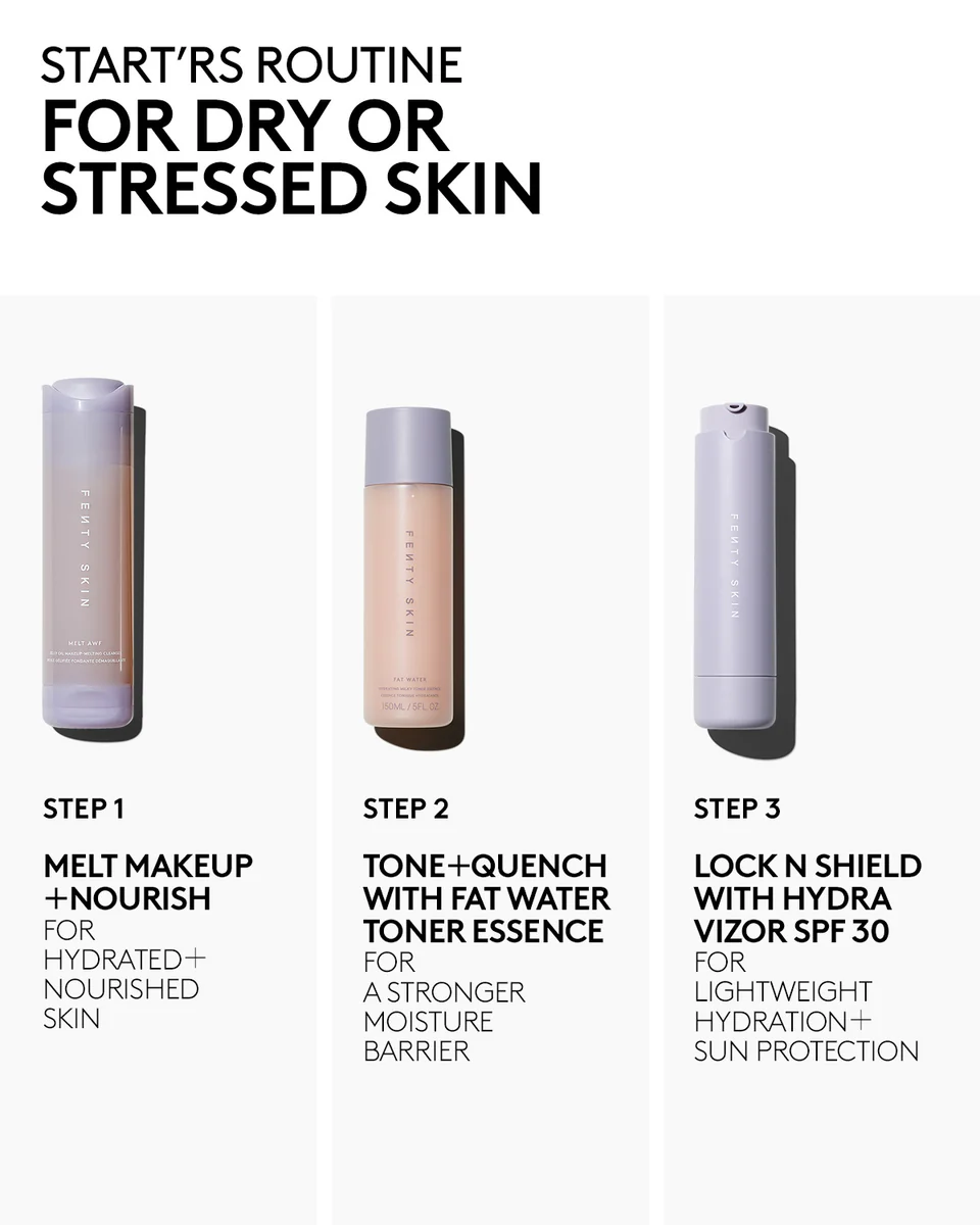 Fenty Skin Travel-Size Start'r Set with Mineral SPF: Dry Skin Edition