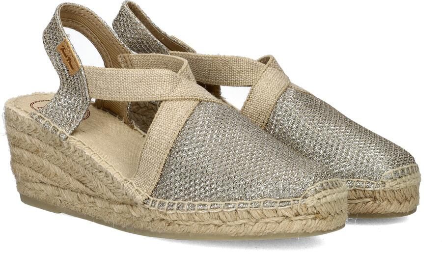 Toni Pons Platinum Espadrille Sandal Triton Plati