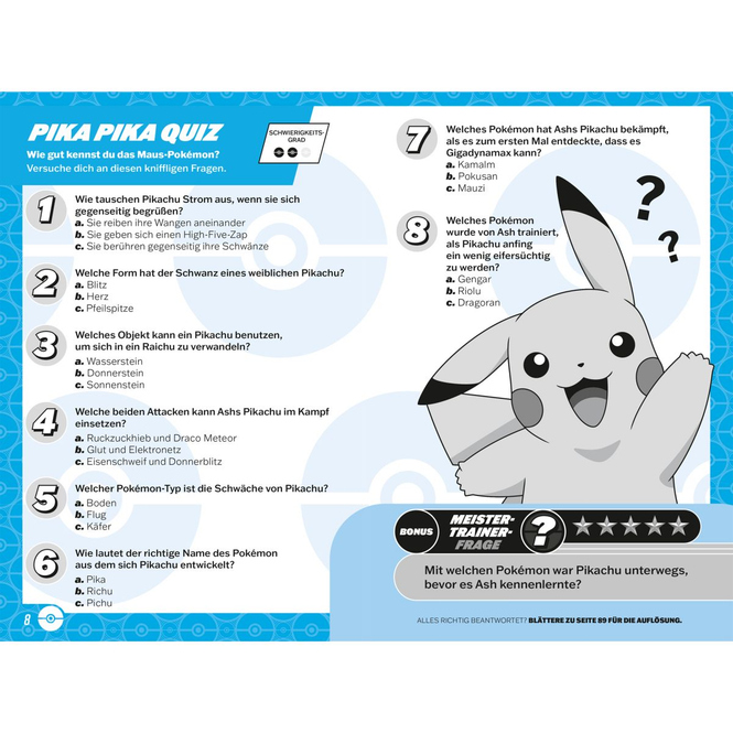 Pokémon - Das ultimative Quizbuch