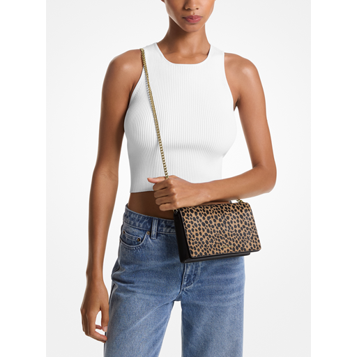 Michael Kors Jet Set Crossbody, Husk Multi