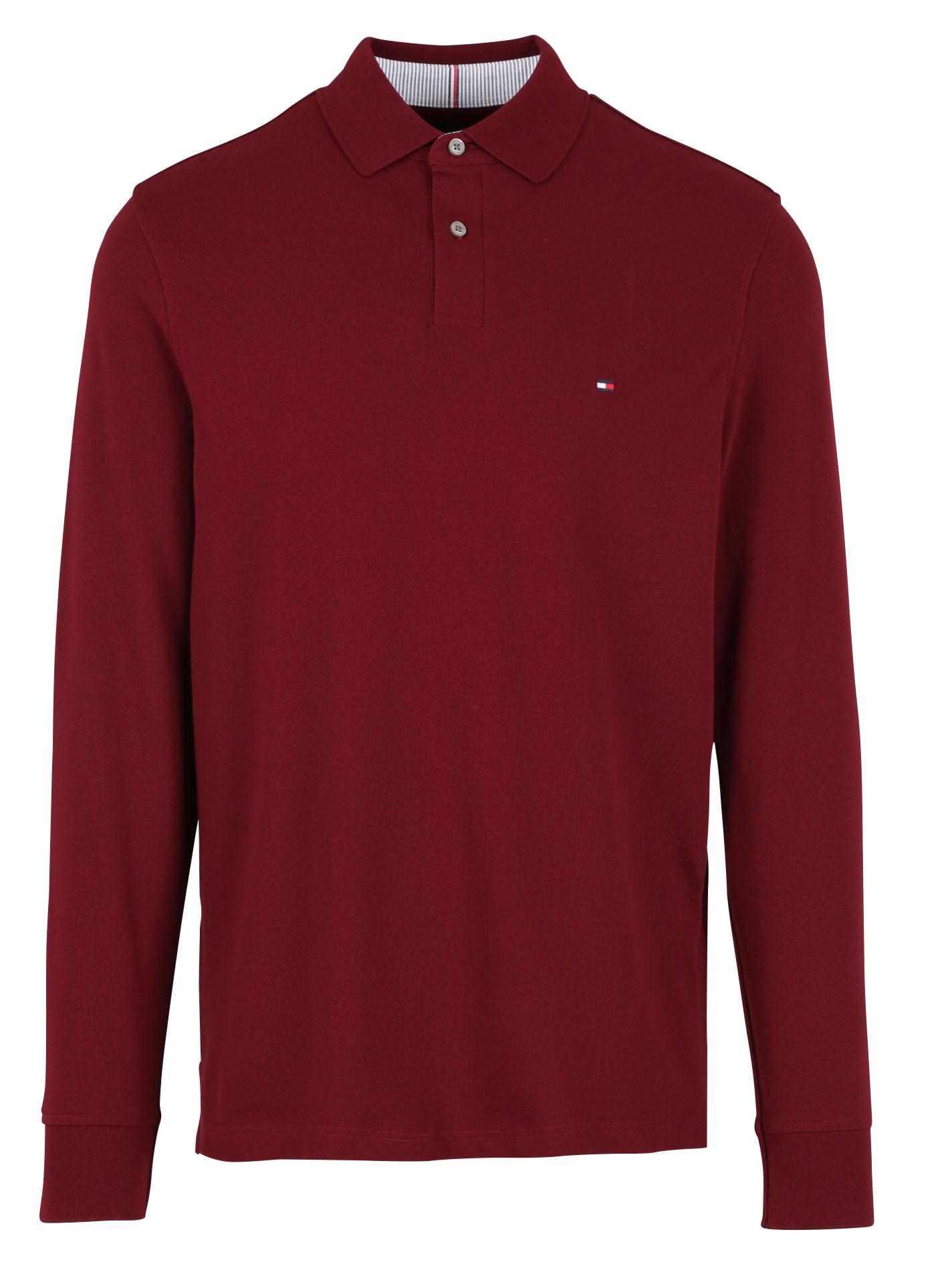 Polo regular-fit en coton bio mélangé| Violet