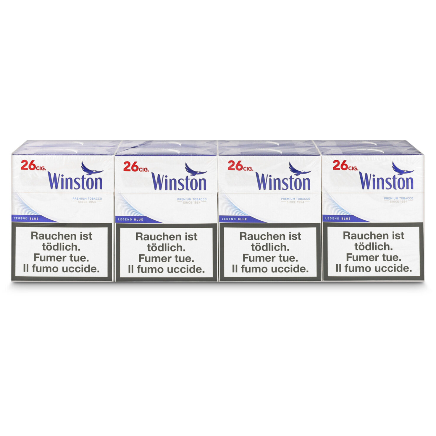 Winston Zigaretten Blue 26 Box