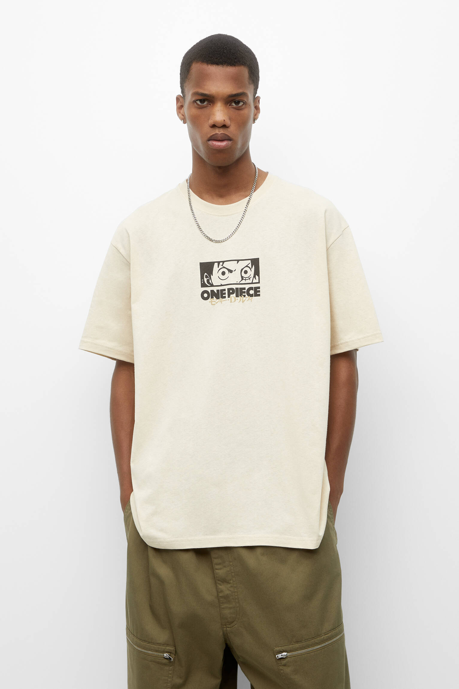 CAMISETA AMARELA DE ONE PIECE - AMARELA