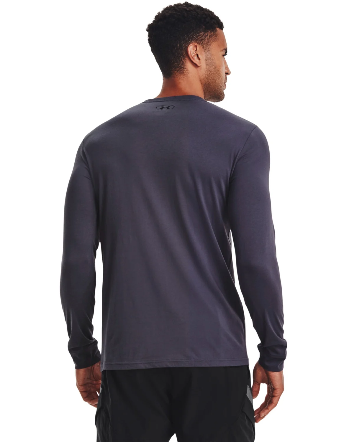 Under Armour Project Rock Brahma Bull Long Sleeve Tempered Steel \ Black