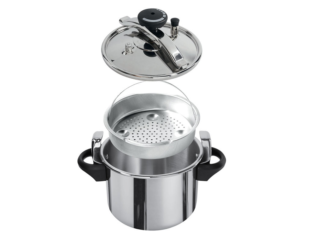 PANELA DE PRESSÃO ACTUEL INOX APTA PARA INDUÇÃO 10L