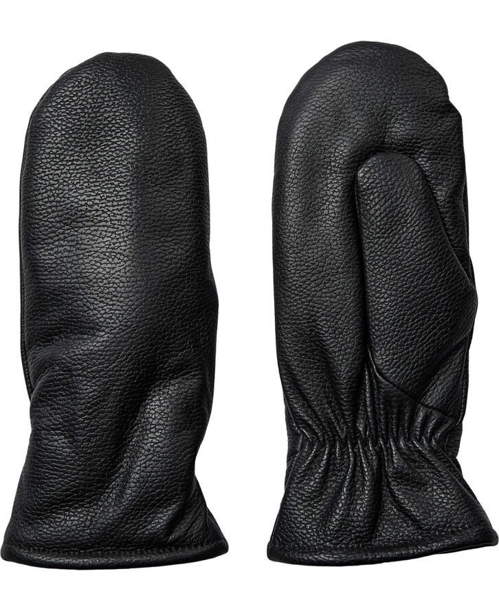 Magasin du Nord Collection Maya 2 LWG Leather Mittens Black