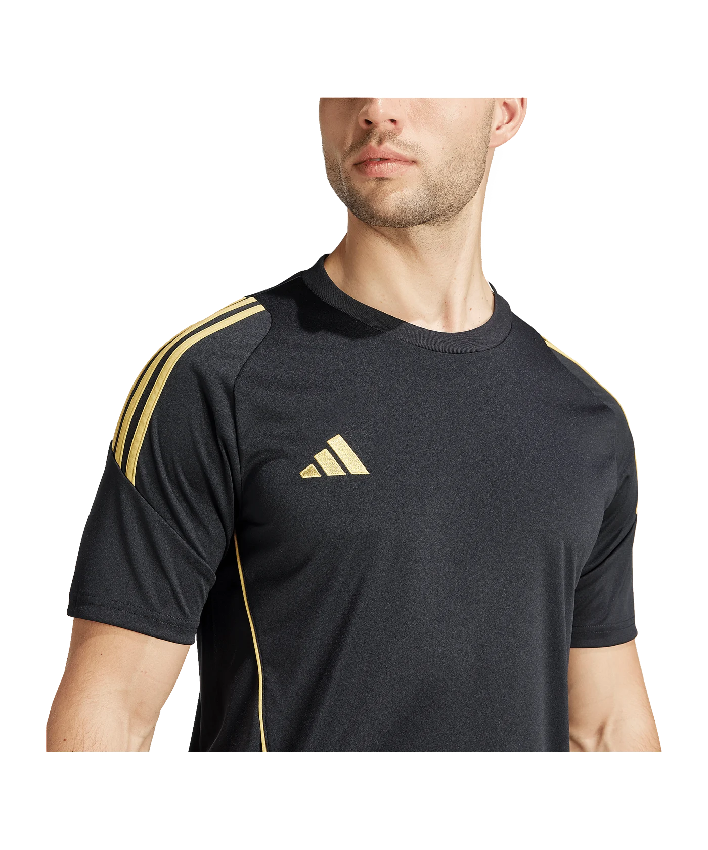 adidas Tiro 24 Trikot Schwarz Gold