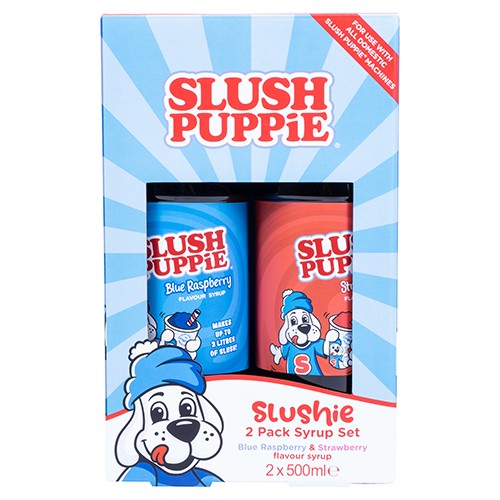 SLUSH PUPPiE ORIG 2pk Syrup Set-BluRberry&Stwberry