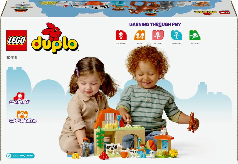 LEGO®DUPLO®MA VILLE 10416 - PRENDRE SOIN DES ANIMAUX DE LA FERME