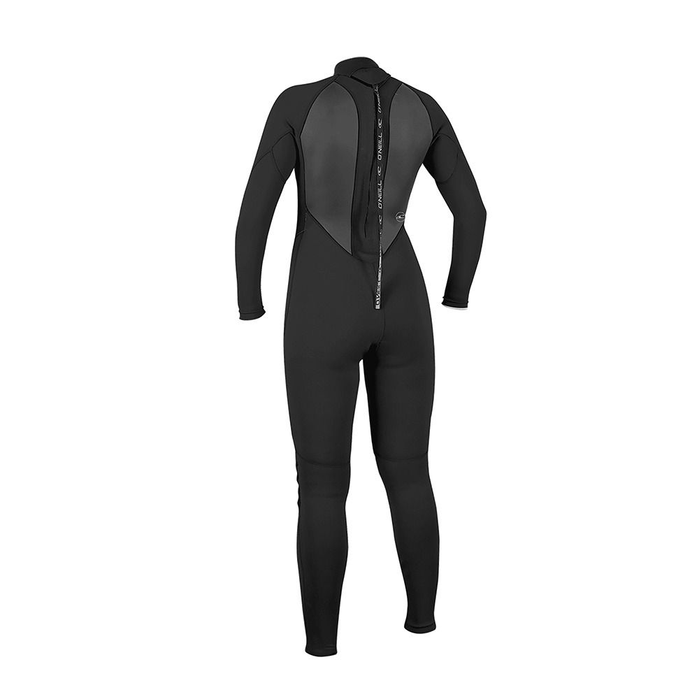 O'Neill REACTOR 2 BACK ZIP - Combinaison intégrale 3/2mm Femme blk/blk