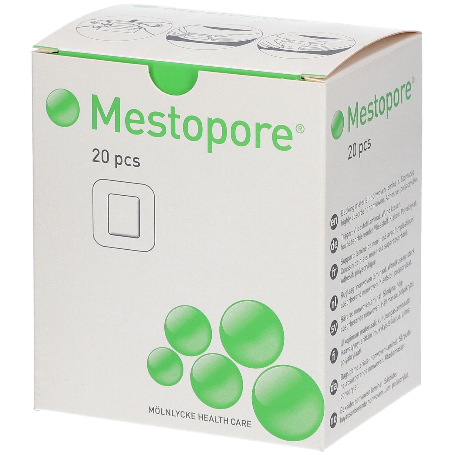 Mestopore Stomaverband 665000