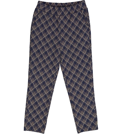 Müsli Hosen - Jacquard - Turm Grey/Nacht Blue/Desert Green