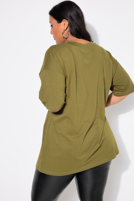 T-Shirt, Oversized, Statement-Print